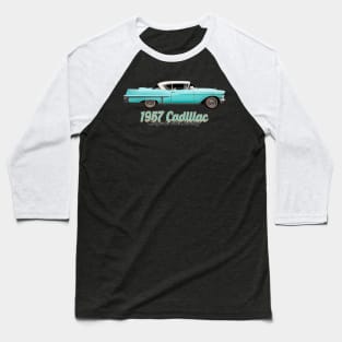 1957 Cadillac Coupe de Ville Hardtop Baseball T-Shirt